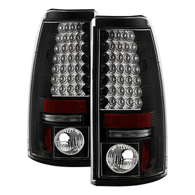Spyder Chevy Silverado 1500 99-02 (Not Fit Stepside) LED Tail Lights Blk ALT-YD-CS99-LED-BK