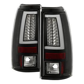 Spyder Chevy Silverado 1500/2500 99-02 Version 2 LED Tail Lights - Black ALT-YD-CS99V2-LED-BK