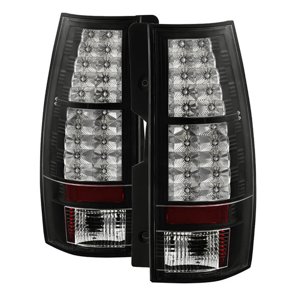 Spyder Chevy Suburban/GMC Yukon/Yukon Denali 07-14 LED Tail Lights Blk ALT-YD-CSUB07-LED-BK