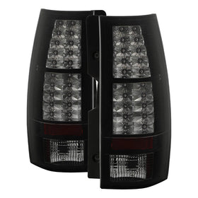 Spyder Chevy Suburban/GMC Yukon/Yukon Denali 07-14 LED Tail Lights Blk Smke ALT-YD-CSUB07-LED-BSM