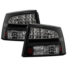 Spyder Dodge Charger 06-08 LED Tail Lights Black ALT-YD-DCH05-LED-BK