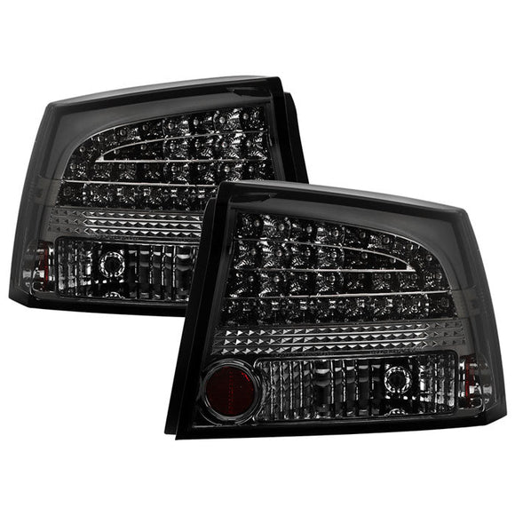 Spyder Dodge Charger 06-08 LED Tail Lights Smoke ALT-YD-DCH05-LED-SM
