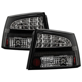 Spyder Dodge Charger 09-10 LED Tail Lights Black ALT-YD-DCH09-LED-BK