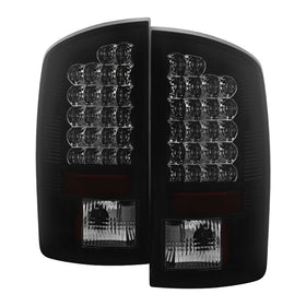 Spyder Dodge Ram 07-08 1500/Ram 07-09 2500/3500 LED Tail Lights Black Smoke ALT-YD-DRAM06-LED-BSM