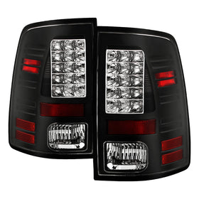 Spyder Dodge Ram 1500 13-14/Ram 2500 13-14 LED Tail Lights LED Model only - Blk ALT-YD-DRAM13-LED-BK