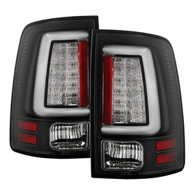Spyder Dodge Ram 2013-2014 Light Bar LED Tail Lights - Black ALT-YD-DRAM13V2-LED-BK