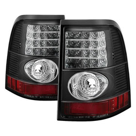 Spyder Ford Explorer 4Dr (Except Sport Trac)02-05 LED Tail Lights Black ALT-YD-FEXP02-LED-BK