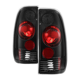 Spyder Ford F150 side 97-03/F250/350/450/550 Super Duty 99-07 Euro Tail Lights Blk ALT-YD-FF15097-BK