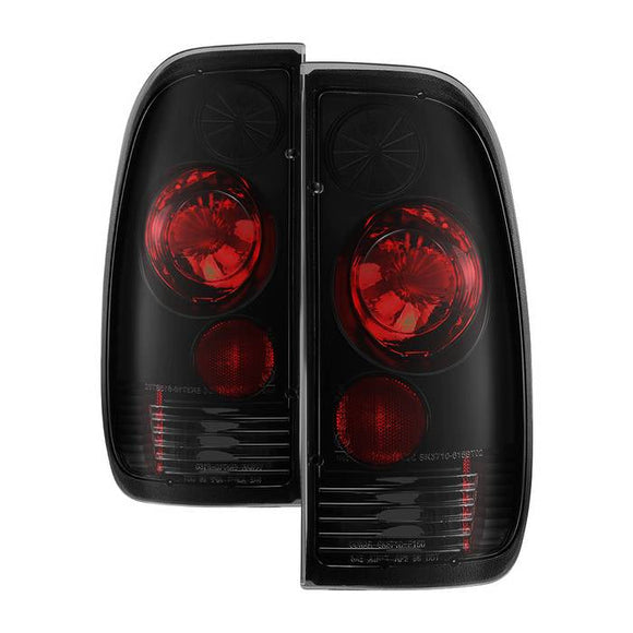 Spyder Ford F150 Styleside 97-03/F250/350/450/550 Euro Style Tail Lights Blk Smke ALT-YD-FF15097-BSM