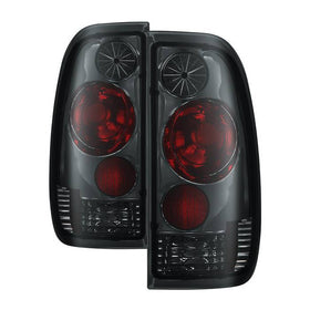 Spyder Ford F150 side 97-03/F250/350/450 Super Duty 99-07 Euro Tail Lights Smke ALT-YD-FF15097-SM