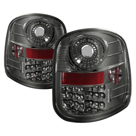 Spyder Ford F150 Flareside 97-03 LED Tail Lights Smoke ALT-YD-FF15097FS-LED-SM