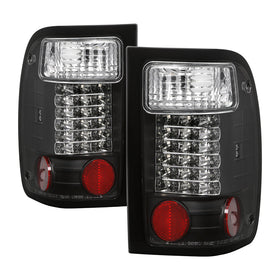 Spyder Ford Ranger 01-05 LED Tail Lights Black ALT-YD-FR98-LED-BK