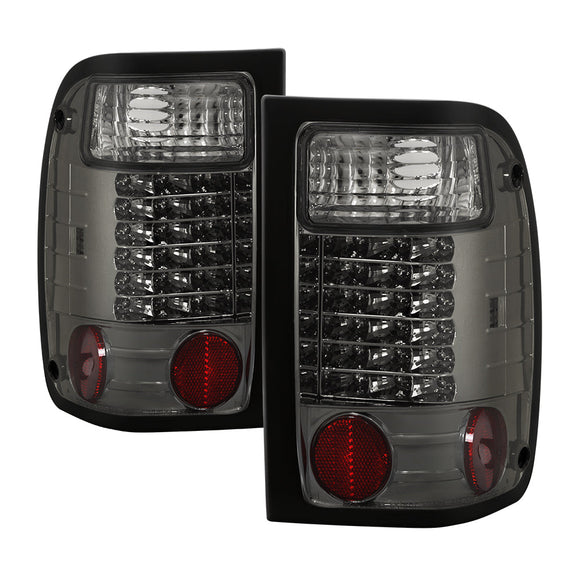 Spyder Ford Ranger 01-05 LED Tail Lights Smoke ALT-YD-FR98-LED-SM