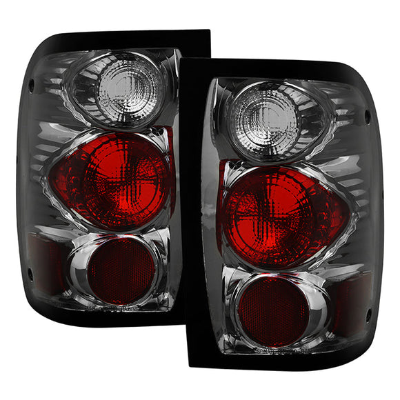 Spyder Ford Ranger 98-00 Euro Style Tail Lights Smoke ALT-YD-FR98-SM