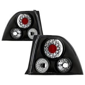 Spyder Honda Accord 94-95 LED Tail Lights Black ALT-YD-HA94-LED-BK