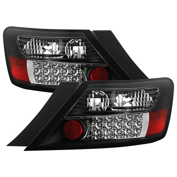 Spyder Honda Civic 06-08 2Dr LED Tail Lights Black ALT-YD-HC06-2D-LED-BK