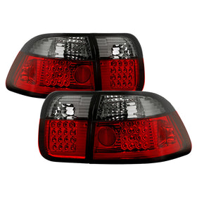 Spyder Honda Civic 96-98 4Dr LED Tail Lights Red Smoke ALT-YD-HC96-4D-LED-RS