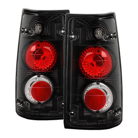 Spyder Isuzu Rodeo 91-97/Isuzu Amigo 89-94 Euro Style Tail Lights Black ALT-YD-IR91-BK