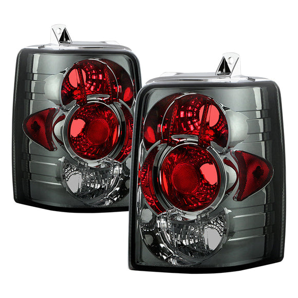 Spyder Jeep Grand Cherokee 93-98 Euro Style Tail Lights Smoke ALT-YD-JGC93-SM