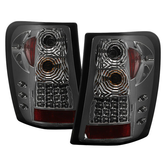 Spyder Jeep Grand Cherokee 99-04 LED Tail Lights Version 2 Smoke ALT-YD-JGC99-LED-SM-G2