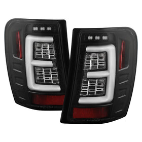 Spyder 99-04 Jeep Grand Cherokee - Light Bar Led Tail Lights - Black - ALT-YD-JGC99V3-BK