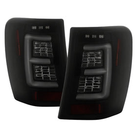Spyder 99-04 Jeep Grand Cherokee - Light Bar Led Tail Lights - Black Smoke - ALT-YD-JGC99V3-BSM