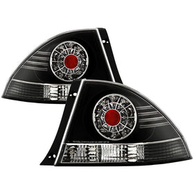 Spyder Lexus IS 300 01-05 LED Tail Lights Black ALT-YD-LIS300-LED-BK