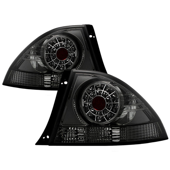 Spyder Lexus IS 300 01-03 LED Tail Lights Smoke ALT-YD-LIS300-LED-SM