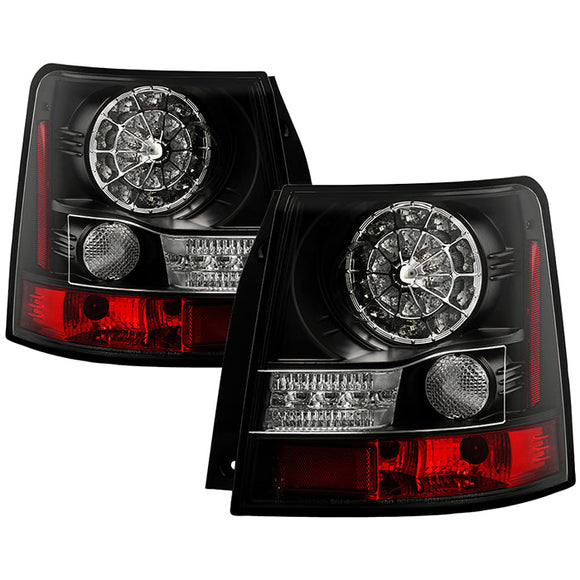 Spyder Land Rover Range Rover Sport 06-09 LED Tail Lights Black ALT-YD-LRRRS06-LED-BK