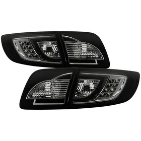 Spyder Mazda 3 03-08 4Dr Sedan (Non Hatchback)LED Tail Lights Smoke ALT-YD-M303-LED-SM
