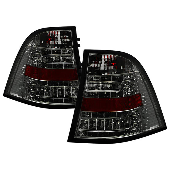 Spyder Mercedes Benz W163 M-Class ML 98-05 LED Tail Lights Smoke ALT-YD-MBW16398-LED-SM
