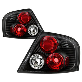 Spyder Nissan Altima 98-01 Euro Style Tail Lights Black ALT-YD-NA98-BK