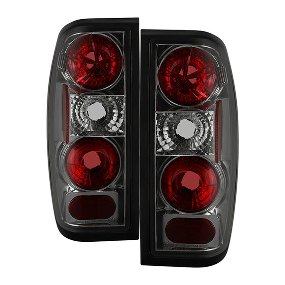 Spyder Nissan Frontier 98-00 Euro Style Tail Lights Smoke ALT-YD-NF98-SM