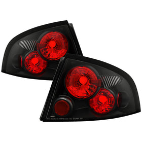 Spyder Nissan Sentra 00-03 Euro Style Tail Lights Black ALT-YD-NS00-BK