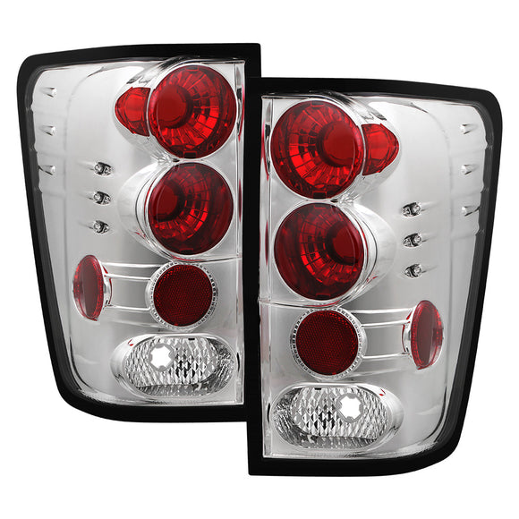 Spyder Nissan Titan 04-14 Euro Style Tail Lights Chrome ALT-YD-NTI04-C
