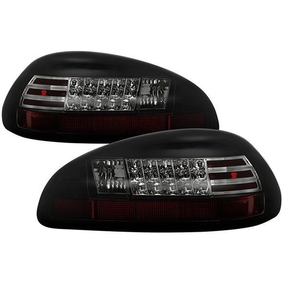 Spyder Pontiac Grand Prix 97-03 LED Tail Lights Black Smoke ALT-YD-PGP97-LED-BSM