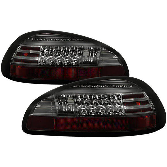 Spyder Pontiac Grand Prix 97-03 LED Tail Lights Smoke ALT-YD-PGP97-LED-SM