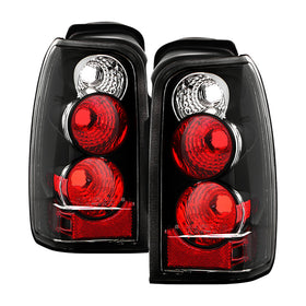 Spyder Toyota 4 Runner 96-02 Euro Style Tail Lights Black ALT-YD-T4R96-BK