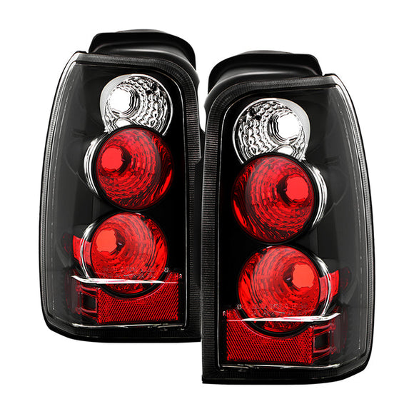 Spyder Toyota 4 Runner 96-02 Euro Style Tail Lights Black ALT-YD-T4R96-BK
