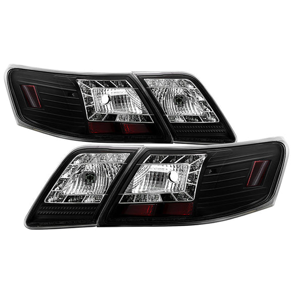 Spyder Toyota Camry (does not fit the Hybrid)07-09 LED Tail Lights Black ALT-YD-TCAM07-LED-BK