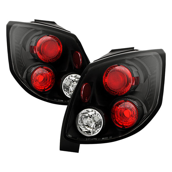 Spyder Toyota Matrix 03-05 Euro Style Tail Lights Black ALT-YD-TMA03-BK