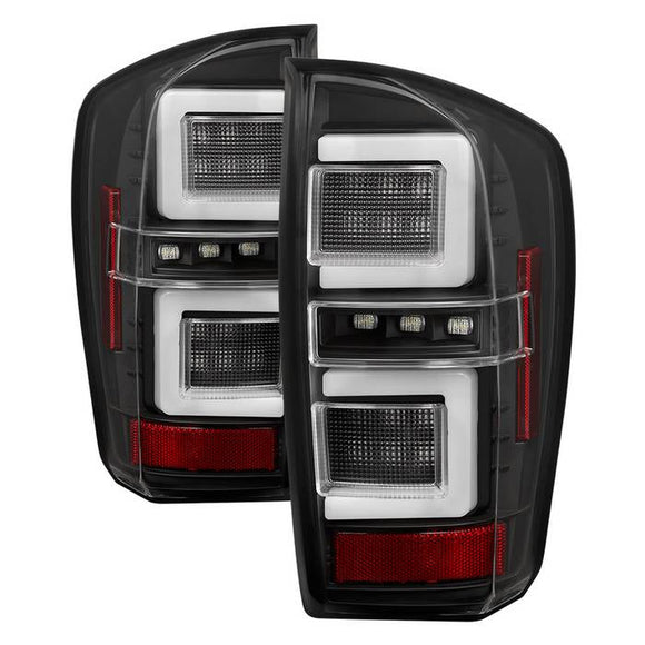 Spyder 16-17 Toyota Tacoma LED Tail Lights - Black (ALT-YD-TT16-LED-BK)