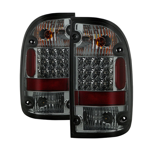 Spyder Toyota Tacoma 95-00 LED Tail Lights Smoke ALT-YD-TT95-LED-SM