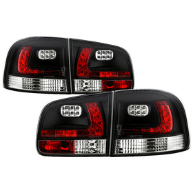 Spyder Volkswagen Touareg 03-07 LED Tail Lights Black ALT-YD-VTOU04-LED-BK