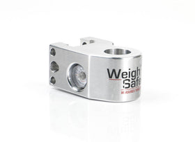 Weigh Safe 8in Drop Hitch w/Built-in Scale & 3in Shank (10K/21K GTWR) w/WS05 - Aluminum - 0