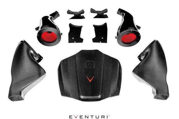 Eventuri Mercedes AMG GT Carbon Intake + Engine Cover