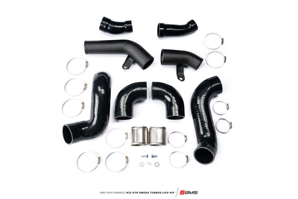 AMS Performance R35 GTR OMEGA Turbo Kit Lower Intercooler Piping