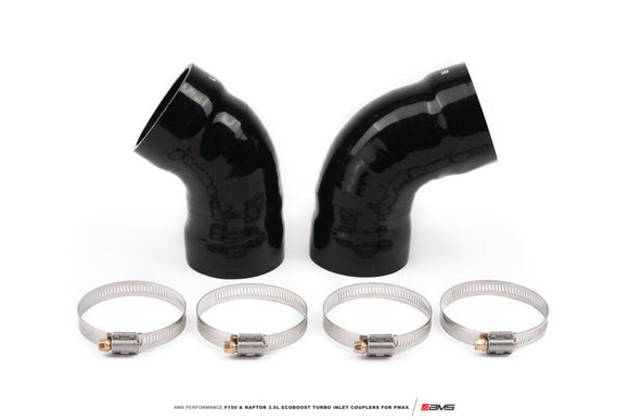 AMS Performance 2017-2020 Raptor & F150 3.5L Ecoboost Turbo Inlet Tube Couplers for Garrett PowerMax Turbos