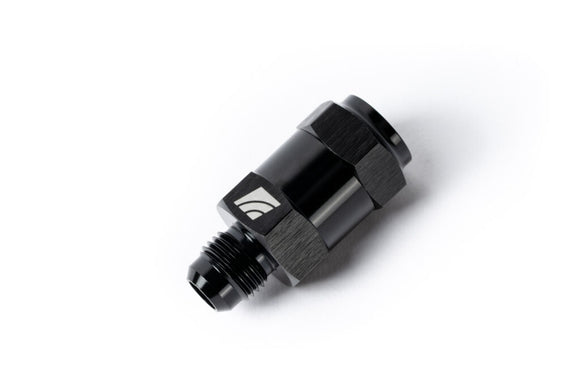 AMS Performance -6AN to -6AN Inline Fuel Pulsation Damper (For use on Infiniti Q50 or Q60 with AMS Stage 3 HPFP, or Nissan Z with AMS Stage 3 HPFP)