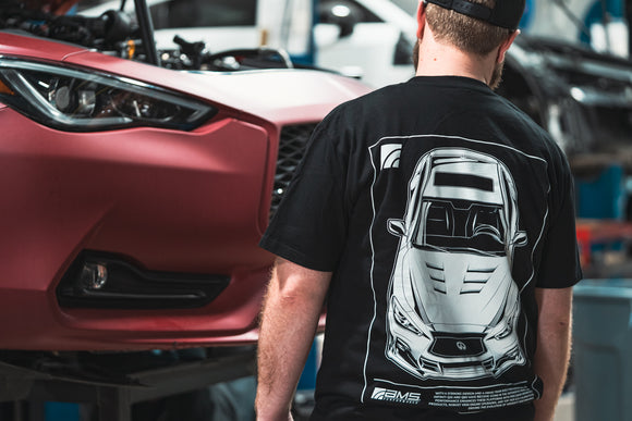 AMS Performance INFINTI Q B+W T-Shirt